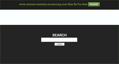 Desktop Screenshot of internet-website-monitoring.com